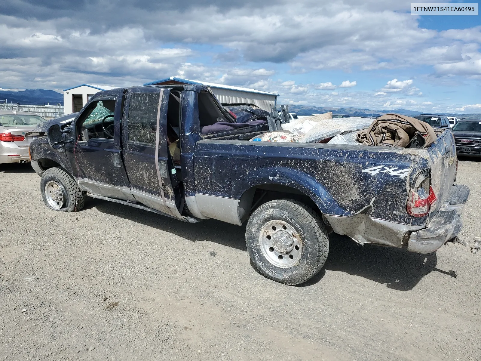 2001 Ford F250 Super Duty VIN: 1FTNW21S41EA60495 Lot: 68647414