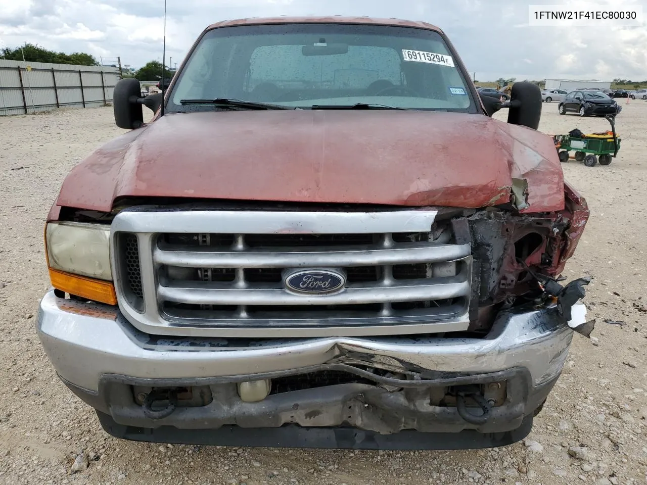 1FTNW21F41EC80030 2001 Ford F250 Super Duty