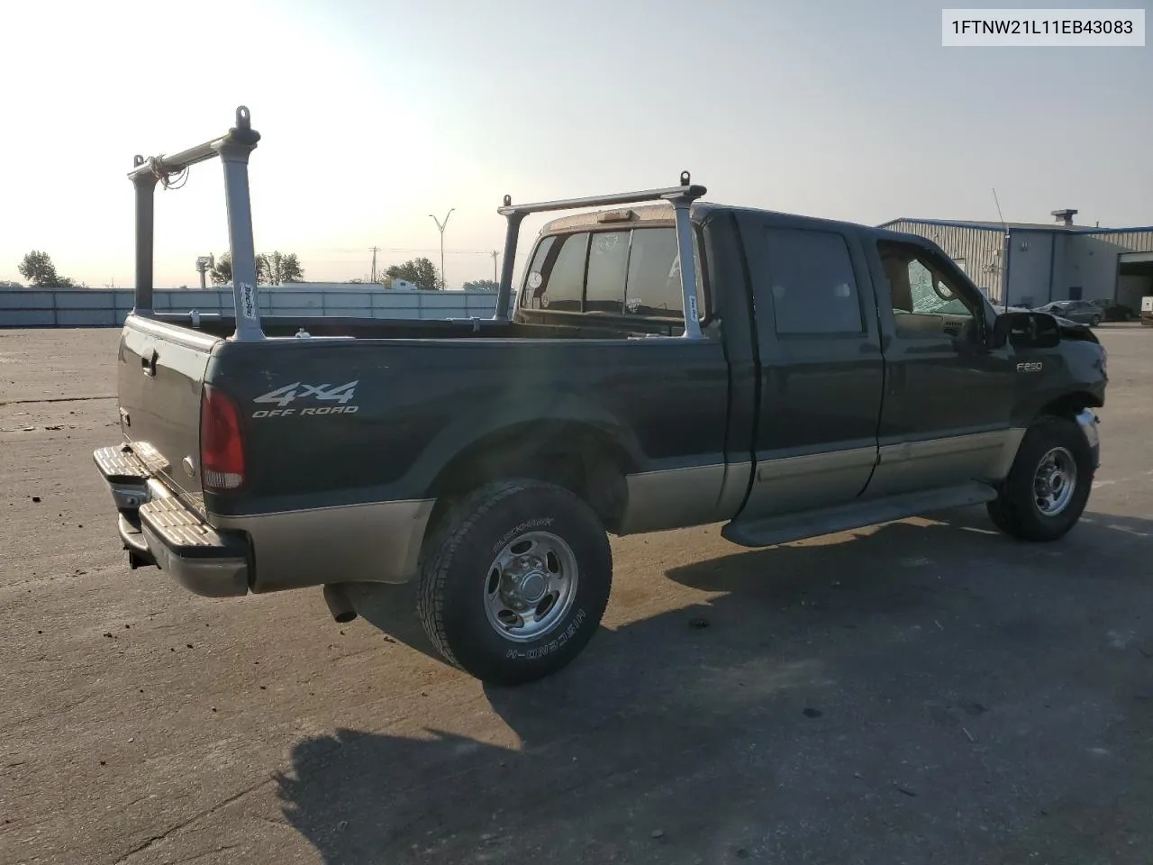 2001 Ford F250 Super Duty VIN: 1FTNW21L11EB43083 Lot: 70609164