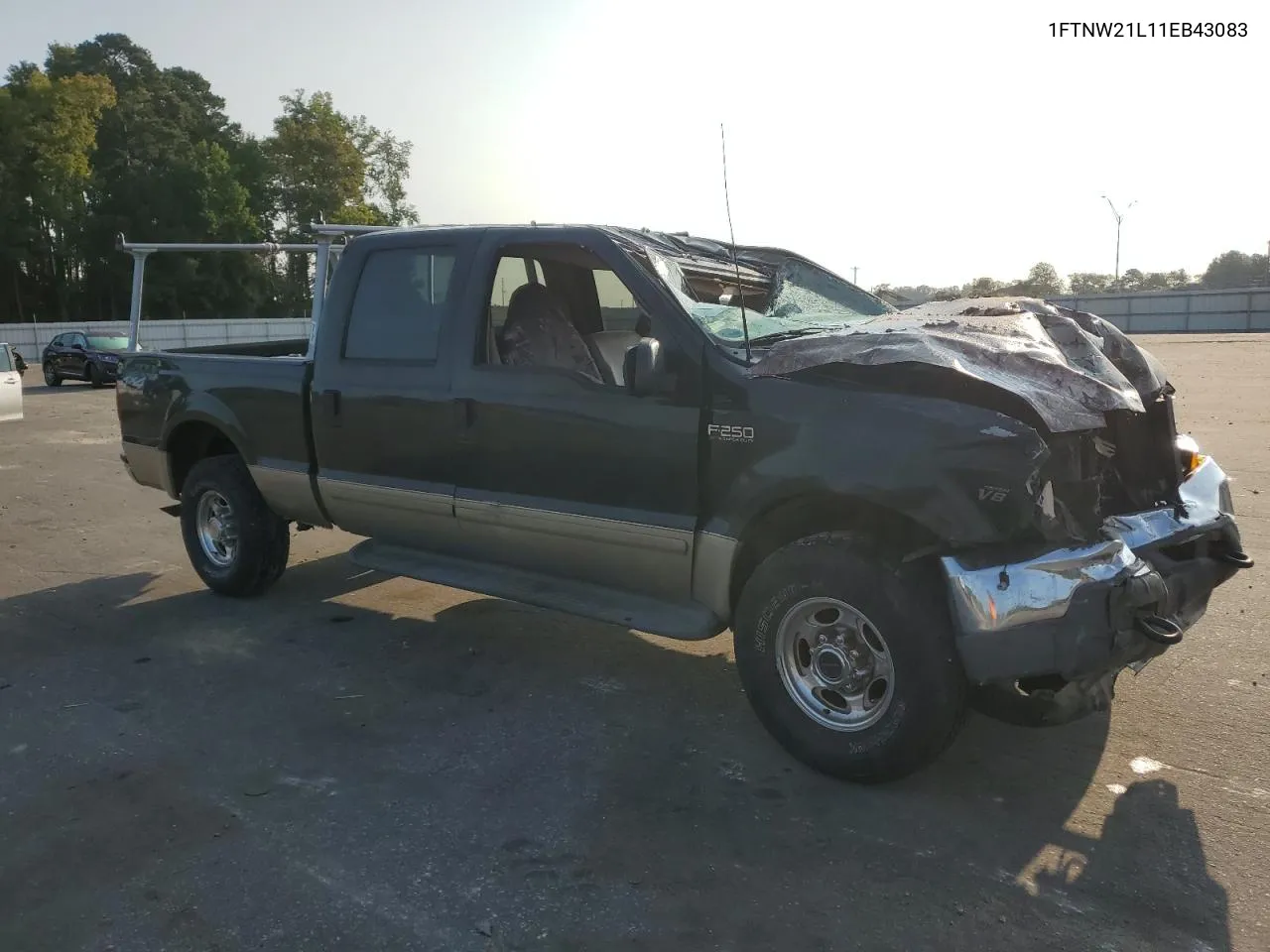 2001 Ford F250 Super Duty VIN: 1FTNW21L11EB43083 Lot: 70609164