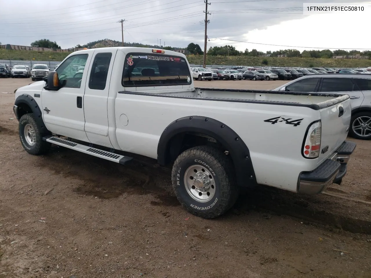 2001 Ford F250 Super Duty VIN: 1FTNX21F51EC50810 Lot: 70852784