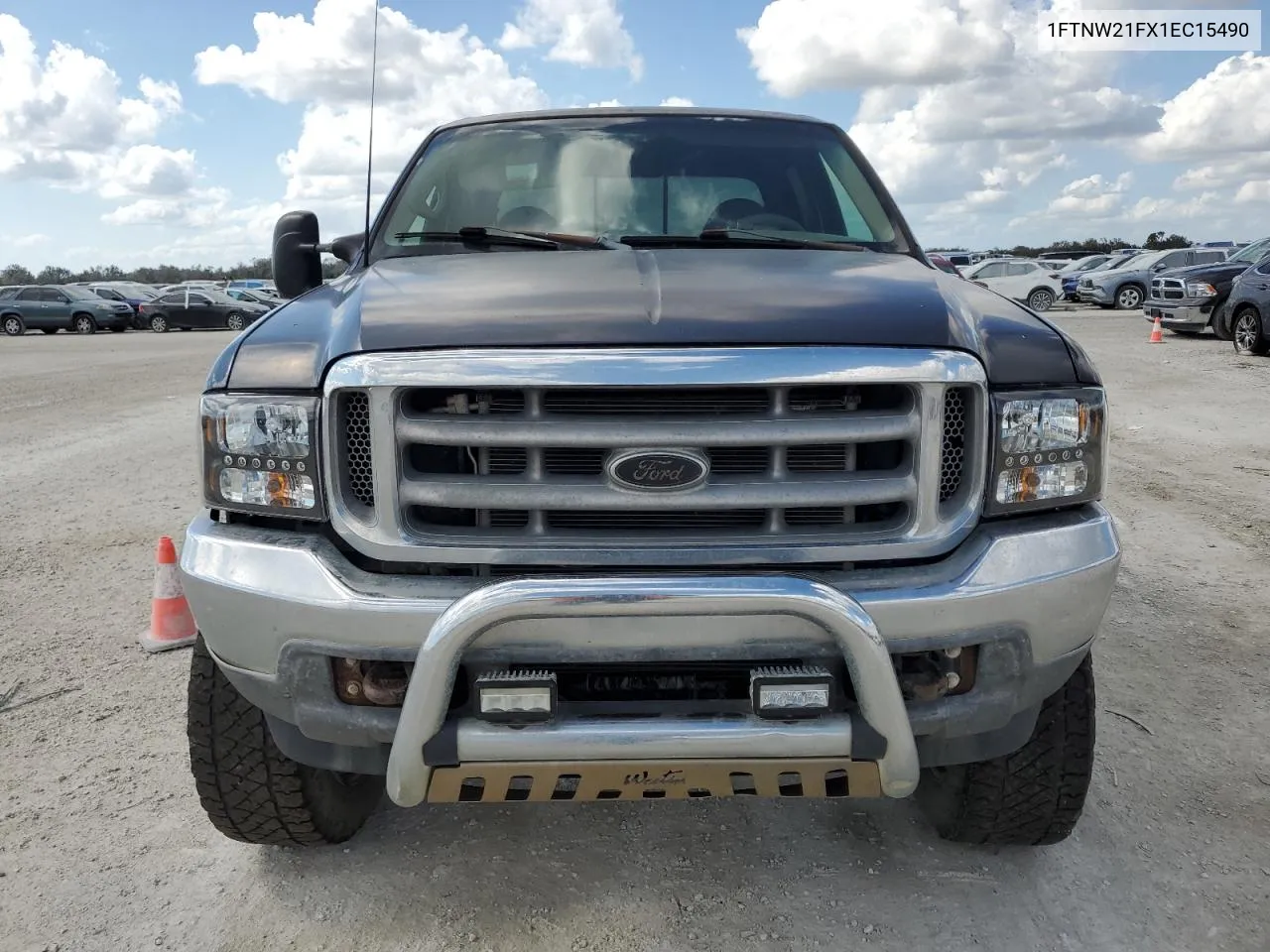 2001 Ford F250 Super Duty VIN: 1FTNW21FX1EC15490 Lot: 78028034