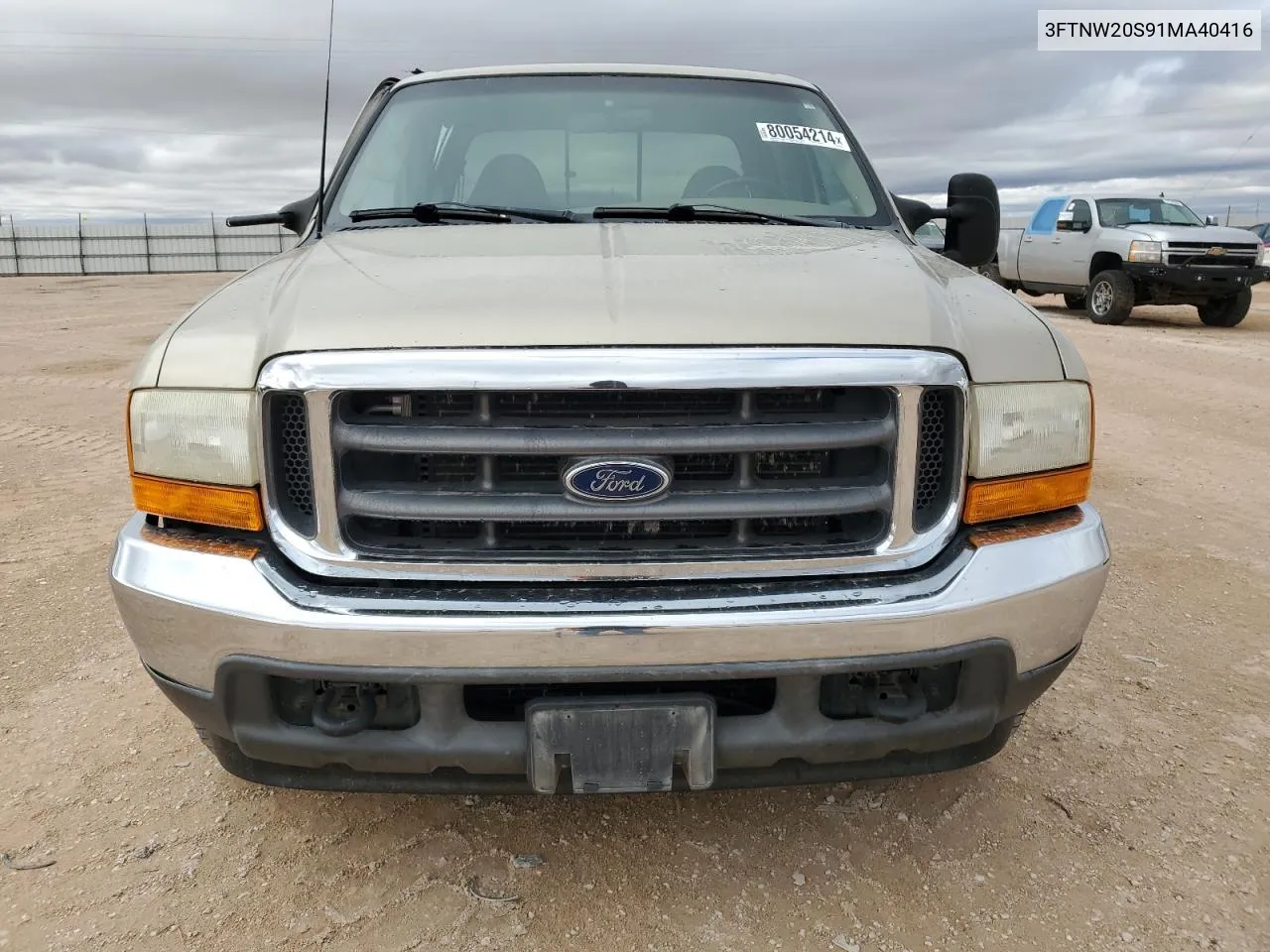 2001 Ford F250 Super Duty VIN: 3FTNW20S91MA40416 Lot: 80054214