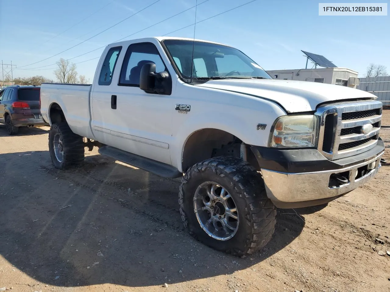 2002 Ford F250 Super Duty VIN: 1FTNX20L12EB15381 Lot: 48783624