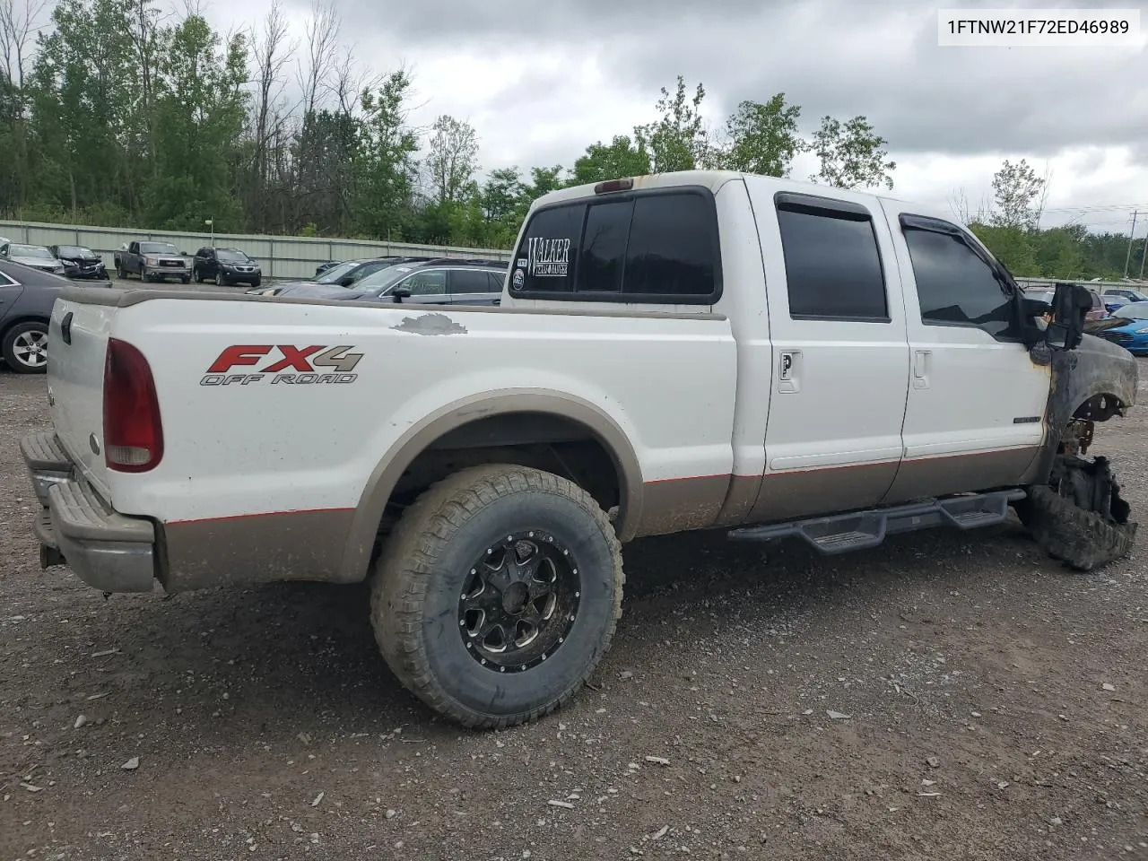 2002 Ford F250 Super Duty VIN: 1FTNW21F72ED46989 Lot: 57978304