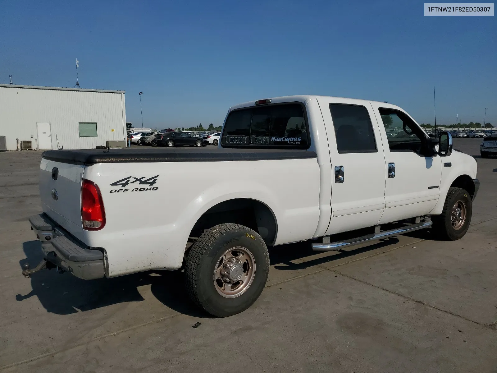 2002 Ford F250 Super Duty VIN: 1FTNW21F82ED50307 Lot: 62277374