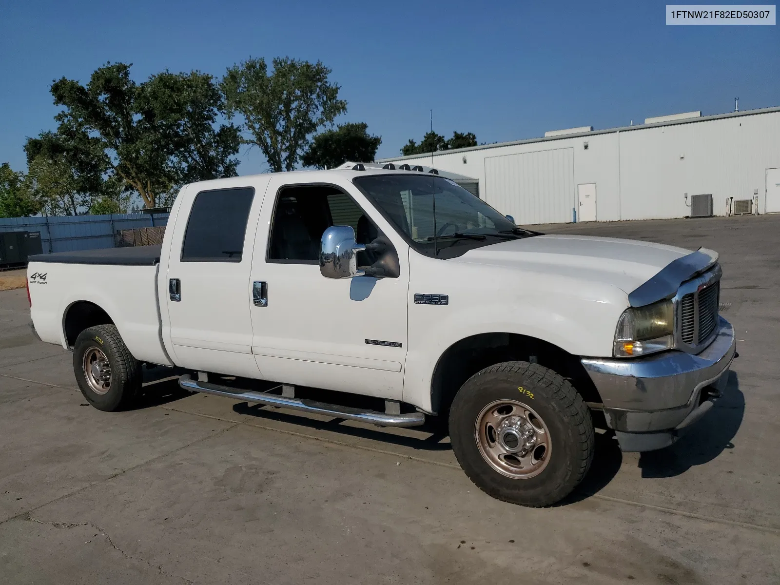 2002 Ford F250 Super Duty VIN: 1FTNW21F82ED50307 Lot: 62277374