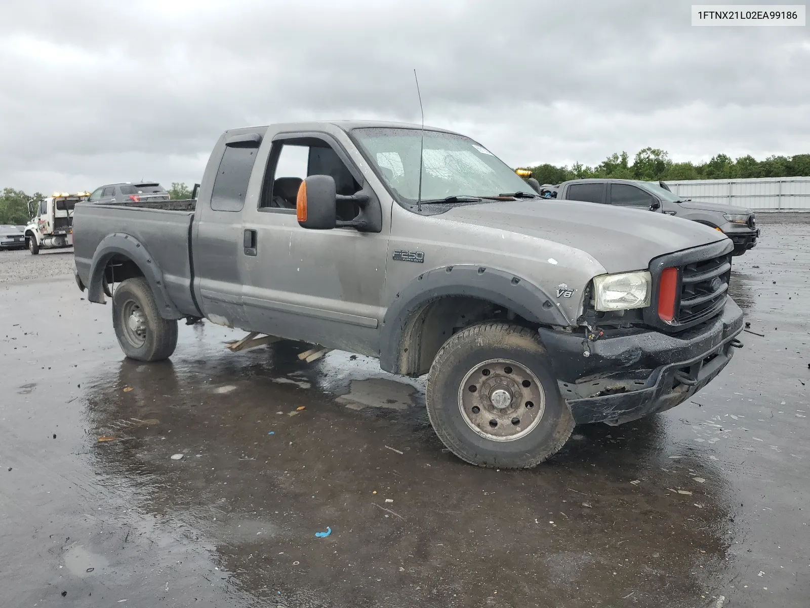 2002 Ford F250 Super Duty VIN: 1FTNX21L02EA99186 Lot: 66812094