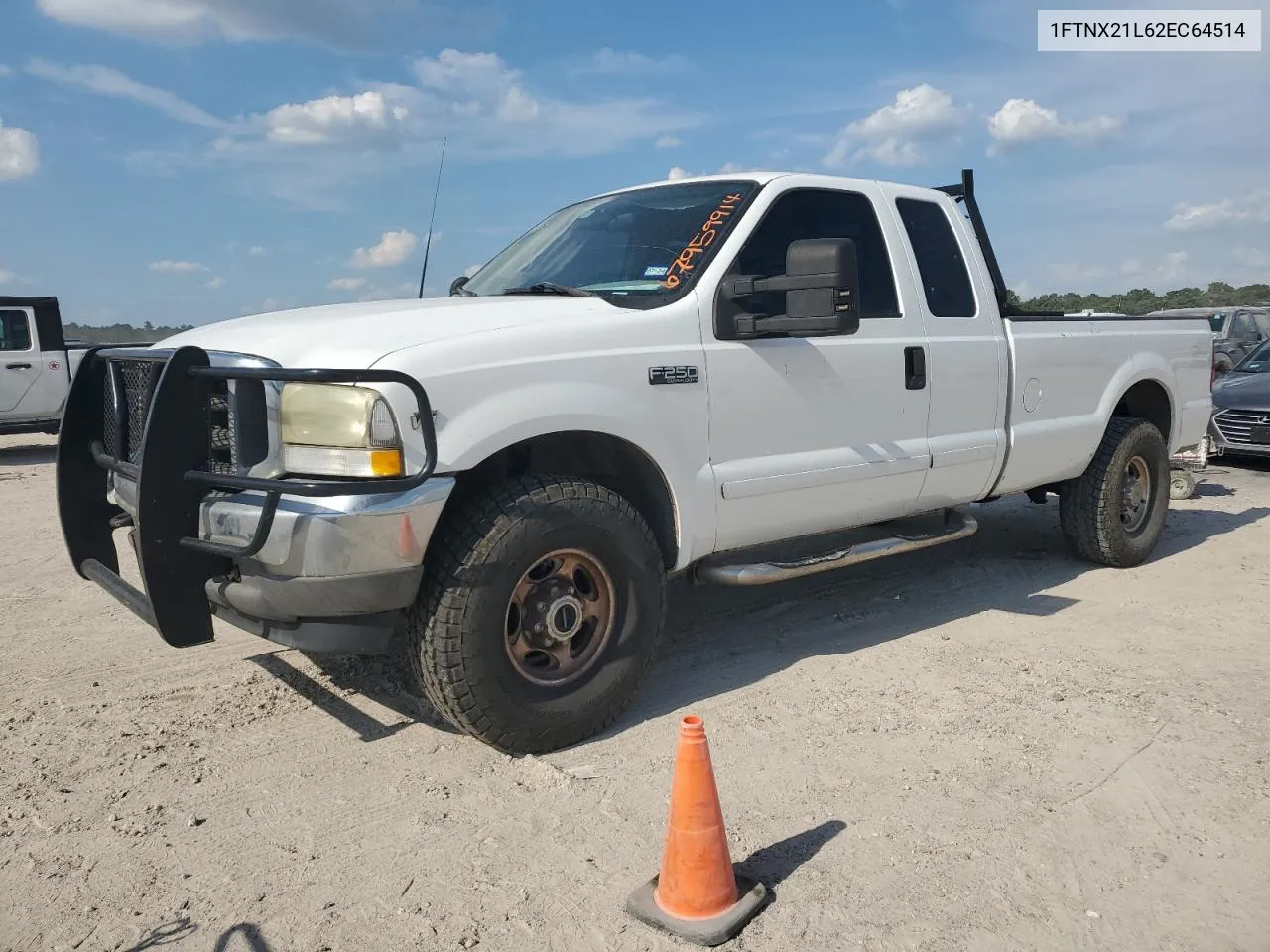 2002 Ford F250 Super Duty VIN: 1FTNX21L62EC64514 Lot: 67959914