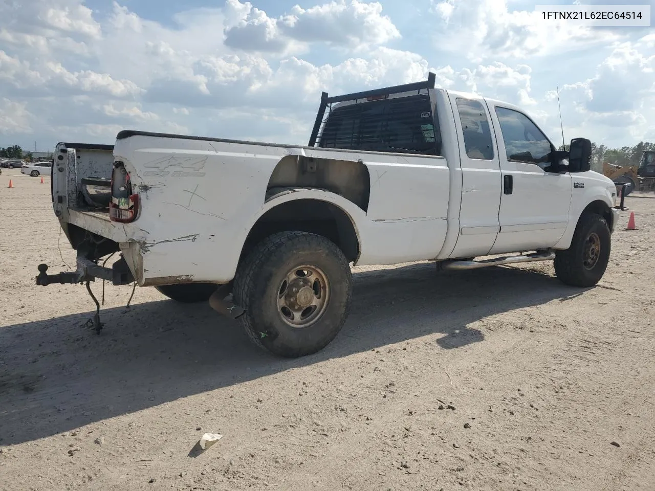 2002 Ford F250 Super Duty VIN: 1FTNX21L62EC64514 Lot: 67959914