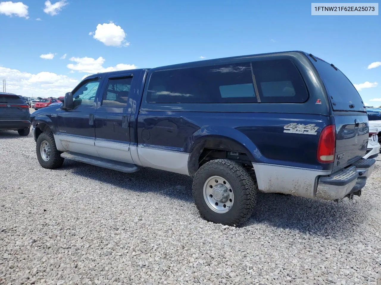 2002 Ford F250 Super Duty VIN: 1FTNW21F62EA25073 Lot: 68461354