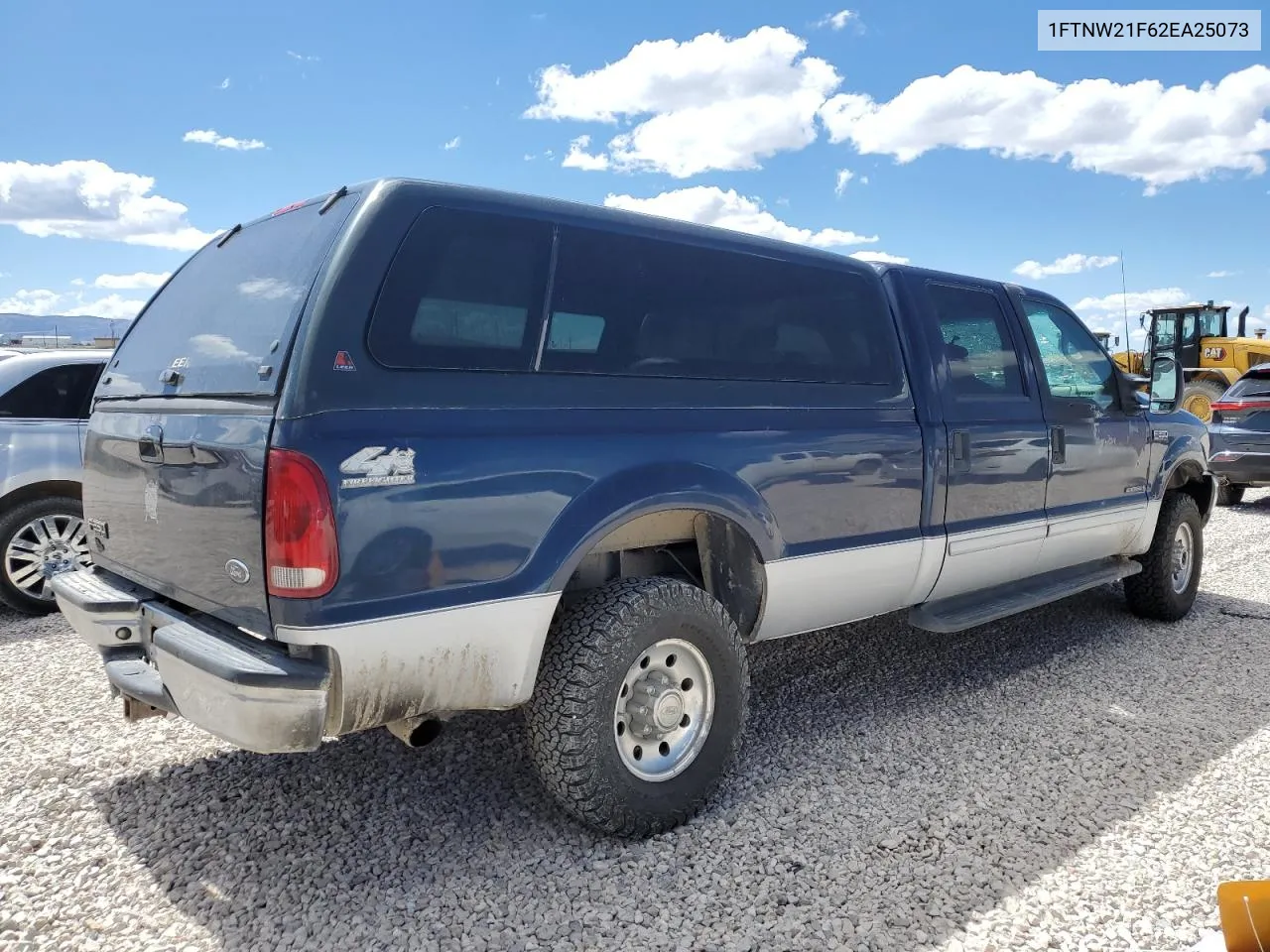 2002 Ford F250 Super Duty VIN: 1FTNW21F62EA25073 Lot: 68461354