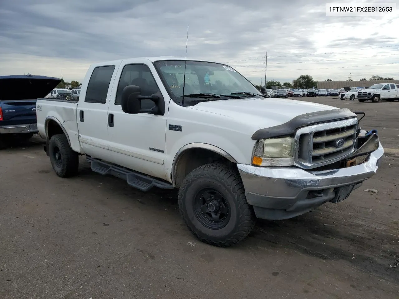 2002 Ford F250 Super Duty VIN: 1FTNW21FX2EB12653 Lot: 68732594