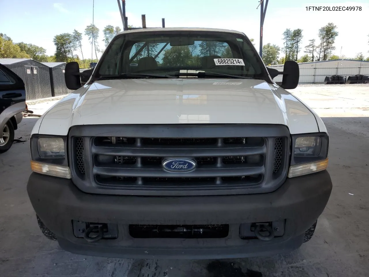 2002 Ford F250 Super Duty VIN: 1FTNF20L02EC49978 Lot: 68825214