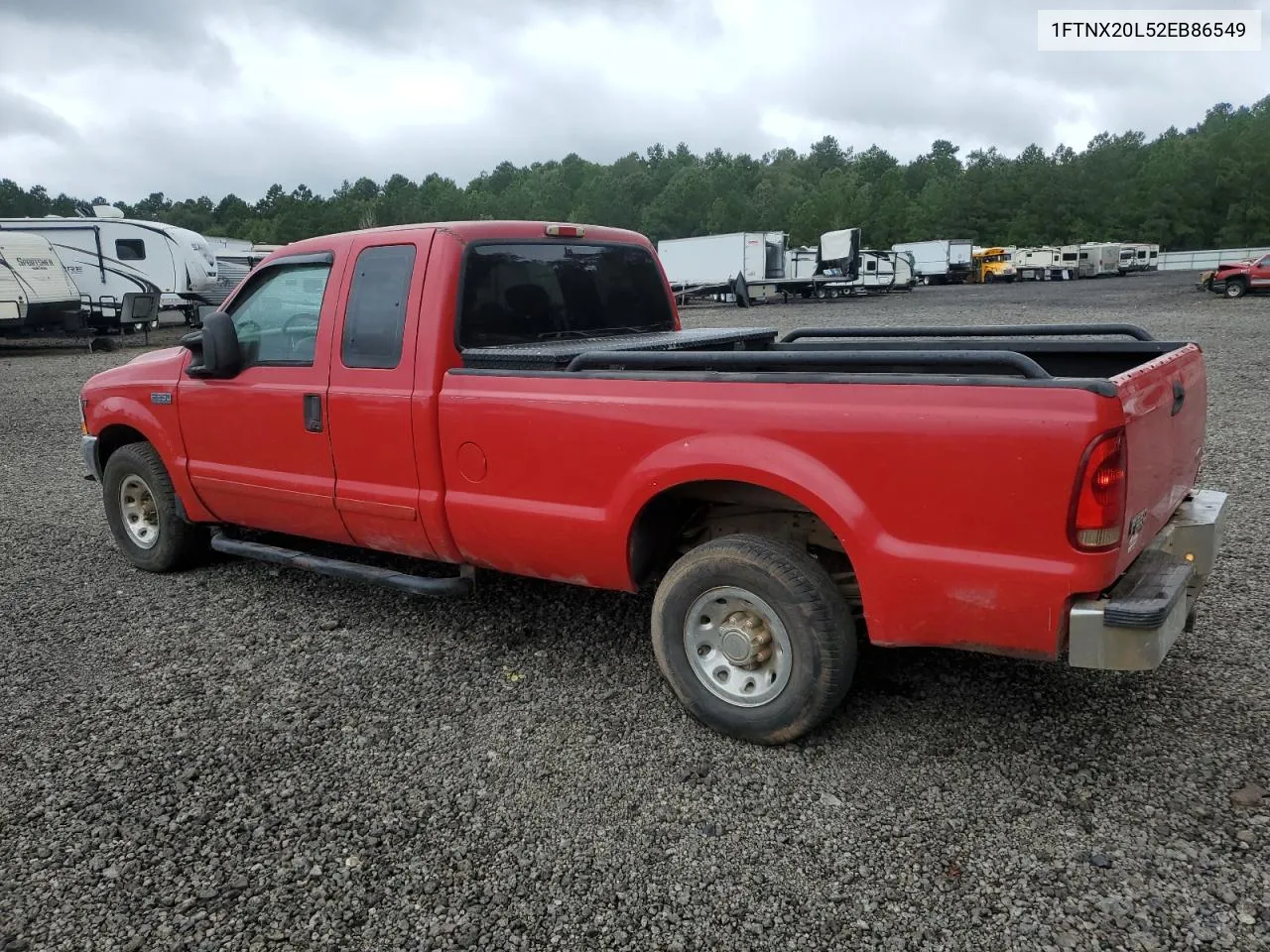 2002 Ford F250 Super Duty VIN: 1FTNX20L52EB86549 Lot: 70224884