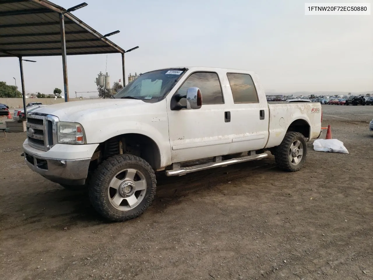 2002 Ford F250 Super Duty VIN: 1FTNW20F72EC50880 Lot: 70799984