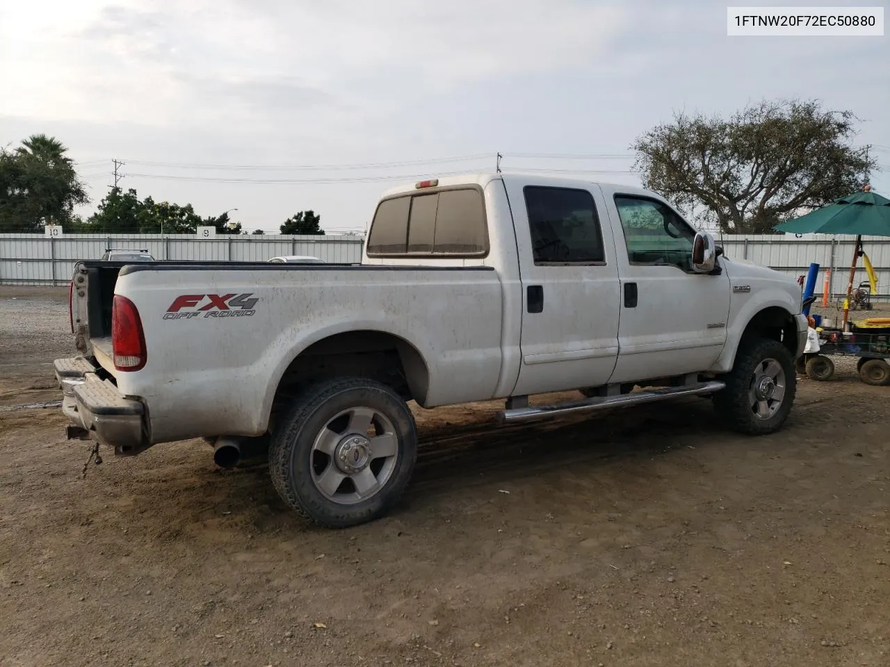 2002 Ford F250 Super Duty VIN: 1FTNW20F72EC50880 Lot: 70799984