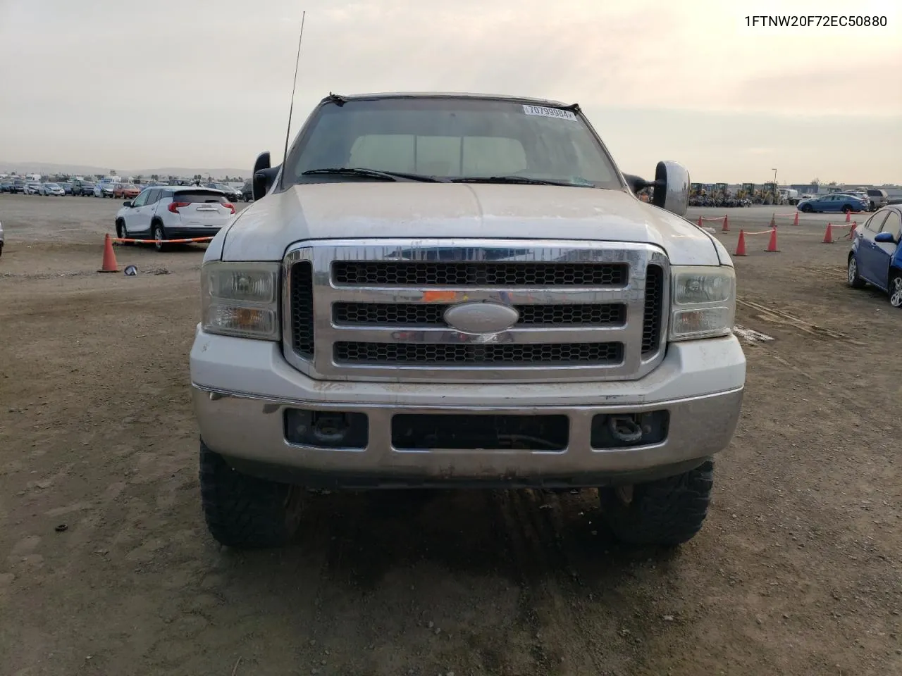 2002 Ford F250 Super Duty VIN: 1FTNW20F72EC50880 Lot: 70799984