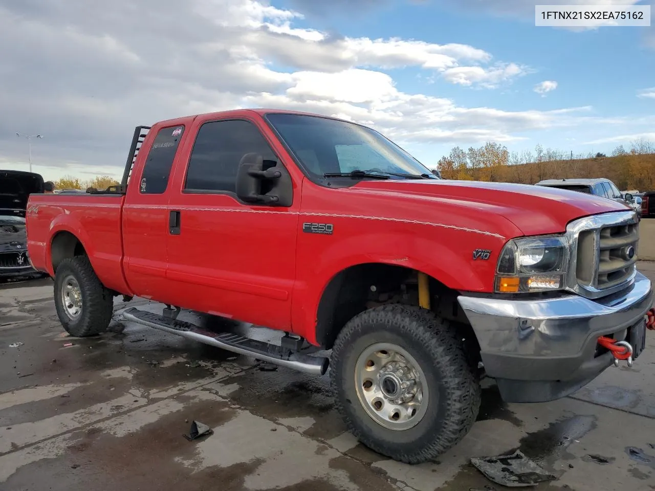 2002 Ford F250 Super Duty VIN: 1FTNX21SX2EA75162 Lot: 77799514