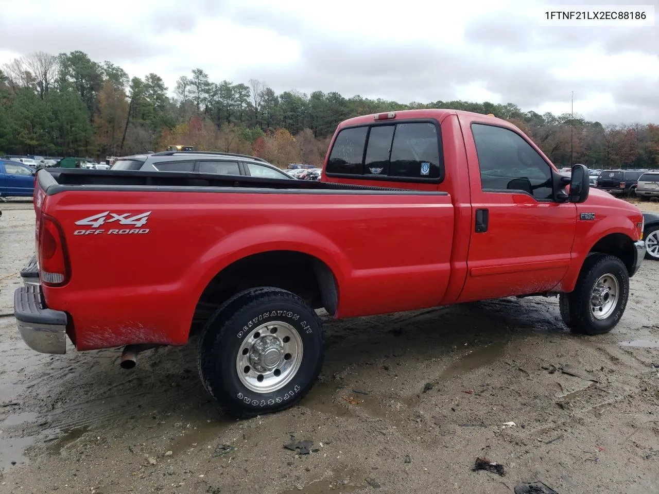 2002 Ford F250 Super Duty VIN: 1FTNF21LX2EC88186 Lot: 79945464