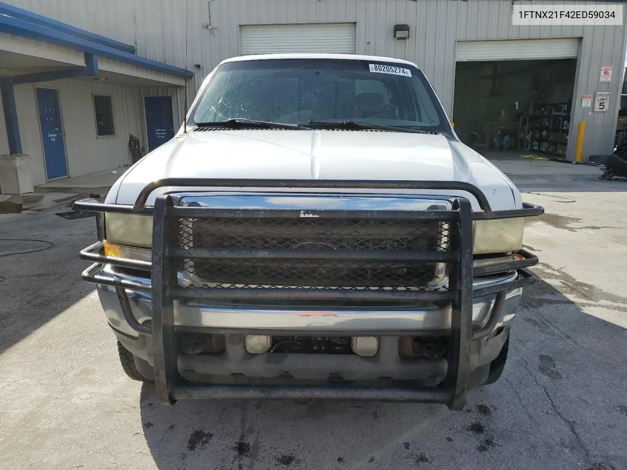 2002 Ford F250 Super Duty VIN: 1FTNX21F42ED59034 Lot: 80205274