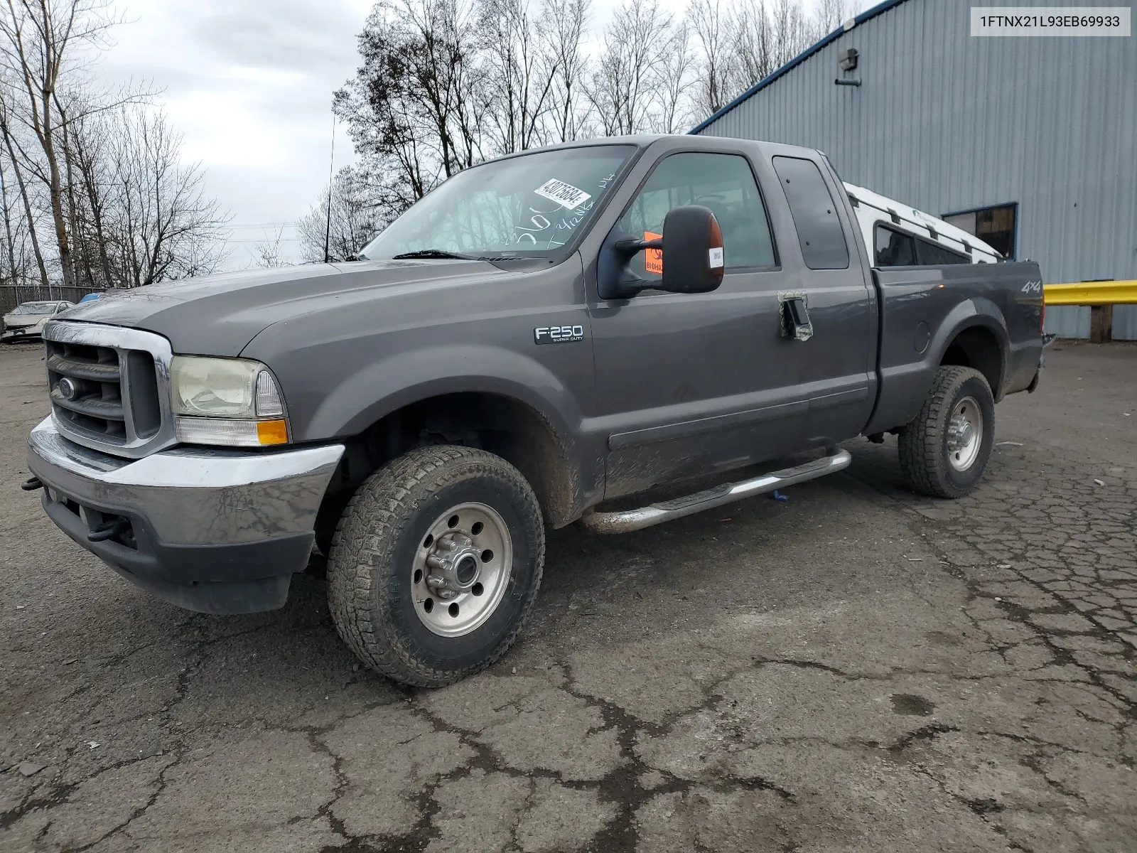 2003 Ford F250 Super Duty VIN: 1FTNX21L93EB69933 Lot: 43075684