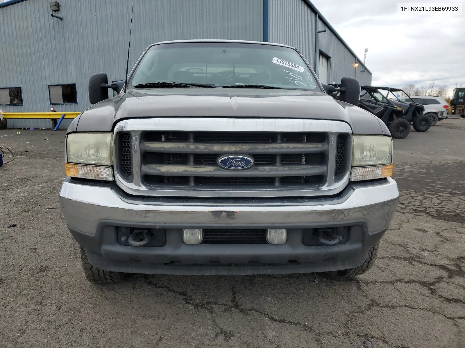 2003 Ford F250 Super Duty VIN: 1FTNX21L93EB69933 Lot: 43075684