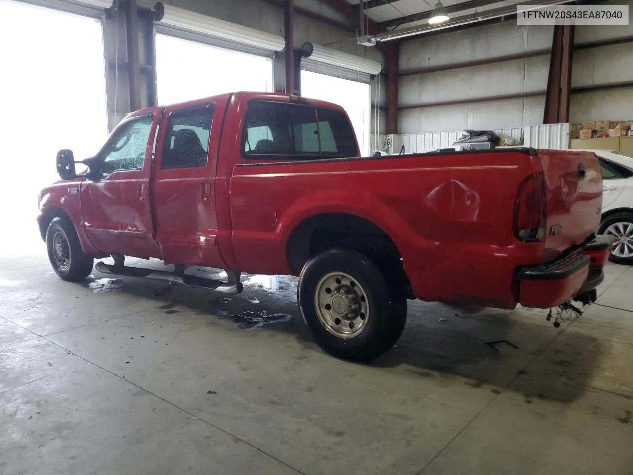 2003 Ford F250 Super Duty VIN: 1FTNW20S43EA87040 Lot: 48024654