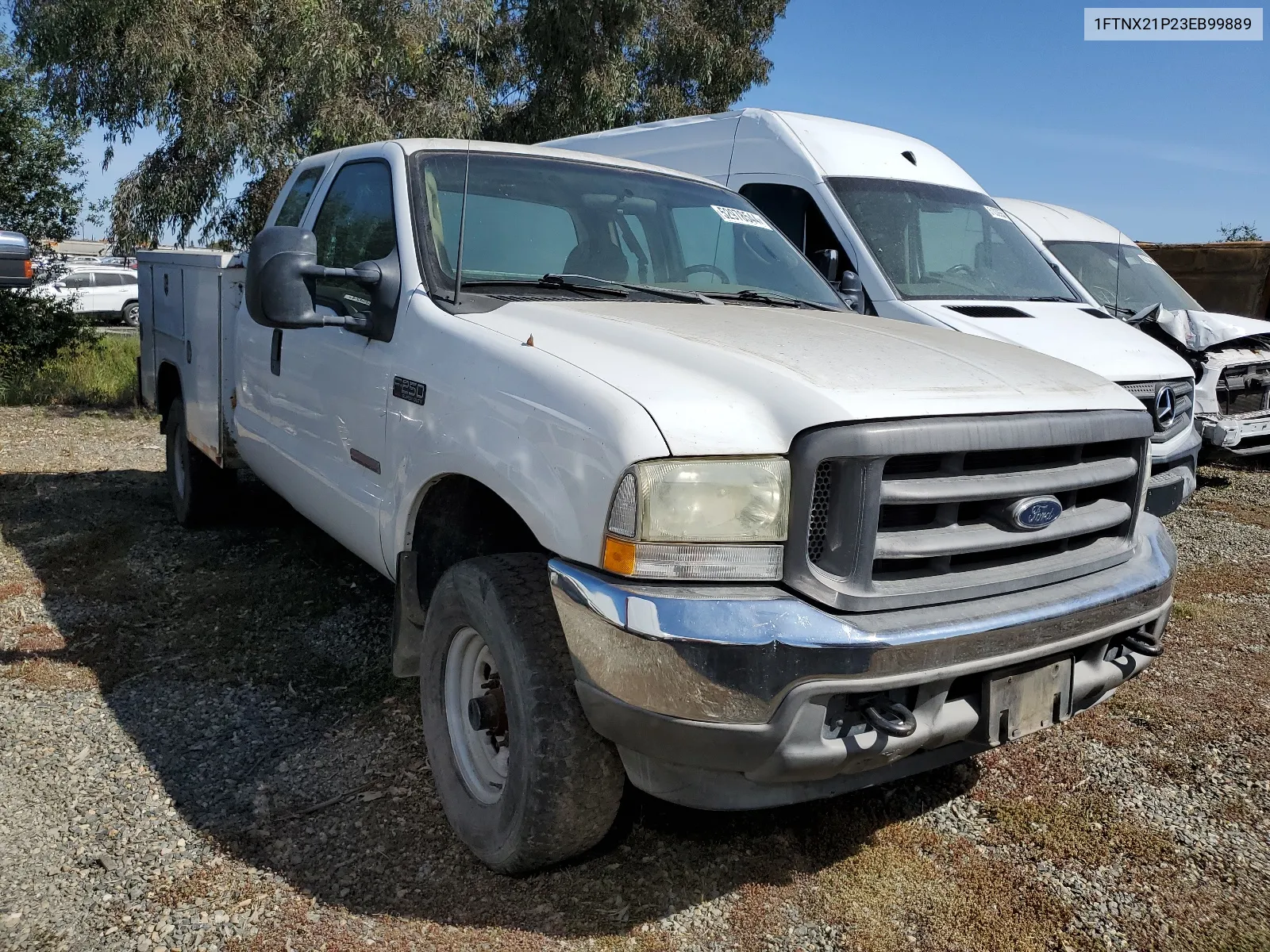 2003 Ford F250 Super Duty VIN: 1FTNX21P23EB99889 Lot: 52978544