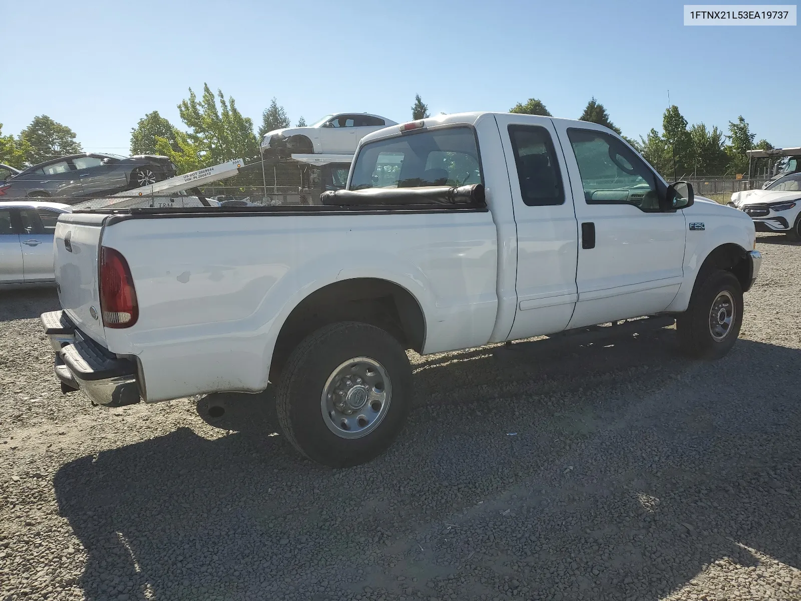 2003 Ford F250 Super Duty VIN: 1FTNX21L53EA19737 Lot: 58562644