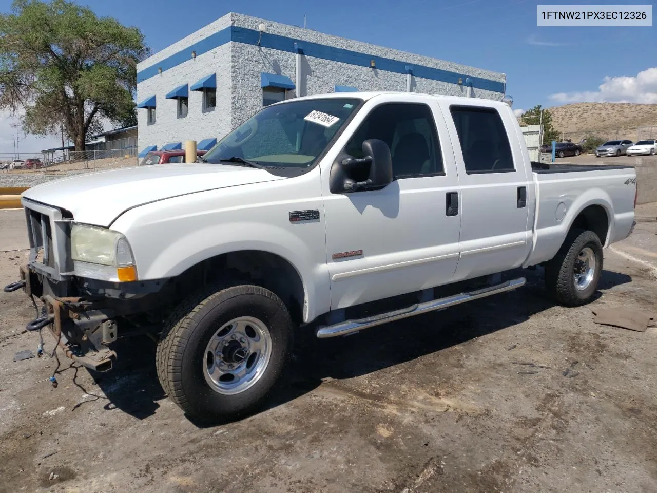 2003 Ford F250 Super Duty VIN: 1FTNW21PX3EC12326 Lot: 61341664