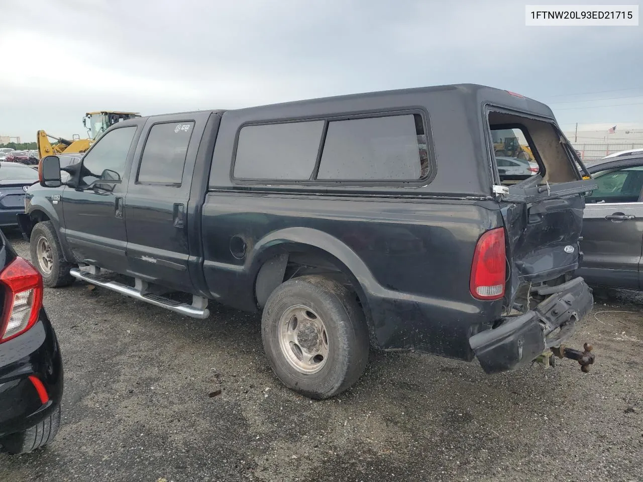 2003 Ford F250 Super Duty VIN: 1FTNW20L93ED21715 Lot: 63361174