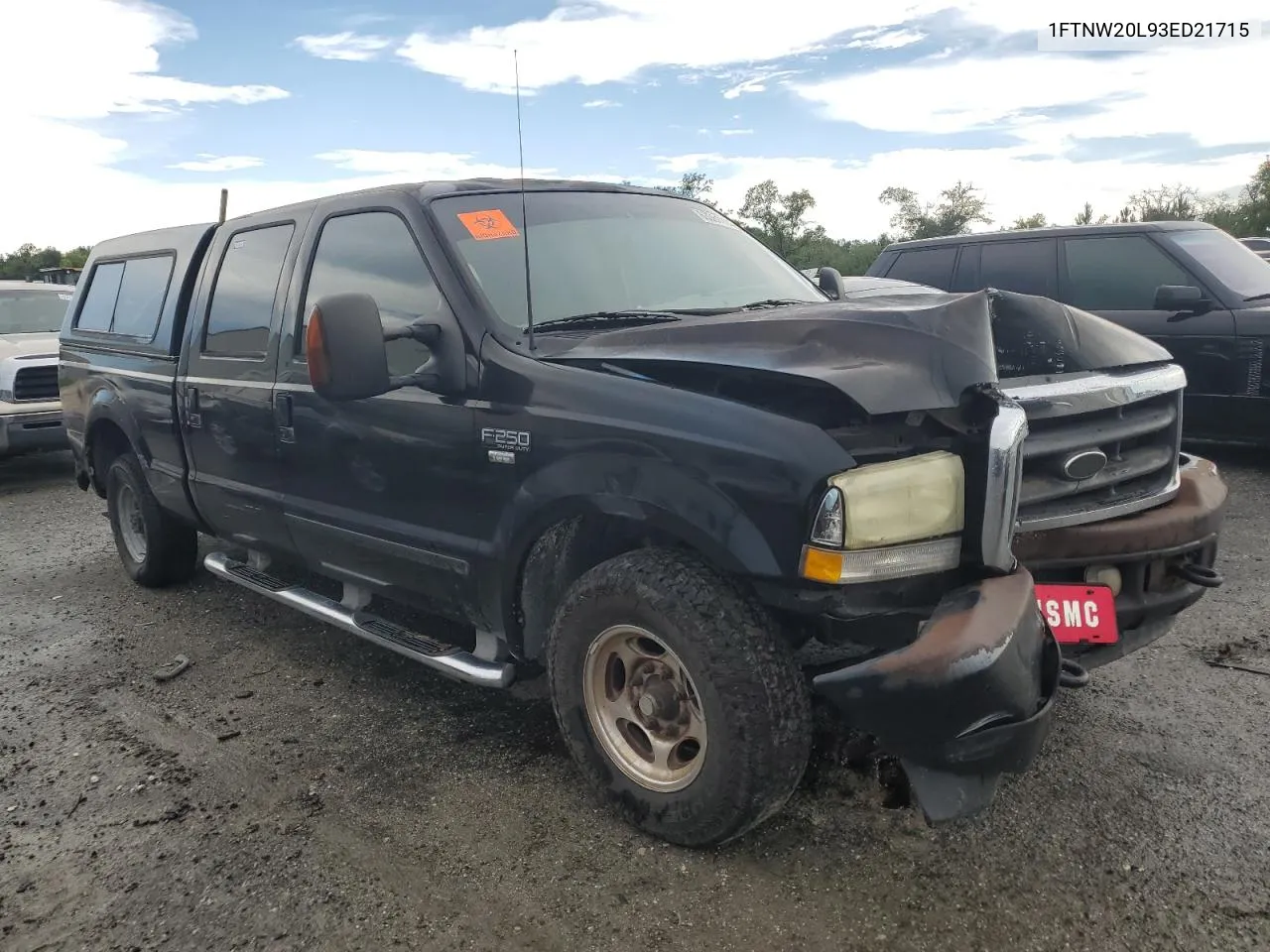 2003 Ford F250 Super Duty VIN: 1FTNW20L93ED21715 Lot: 63361174