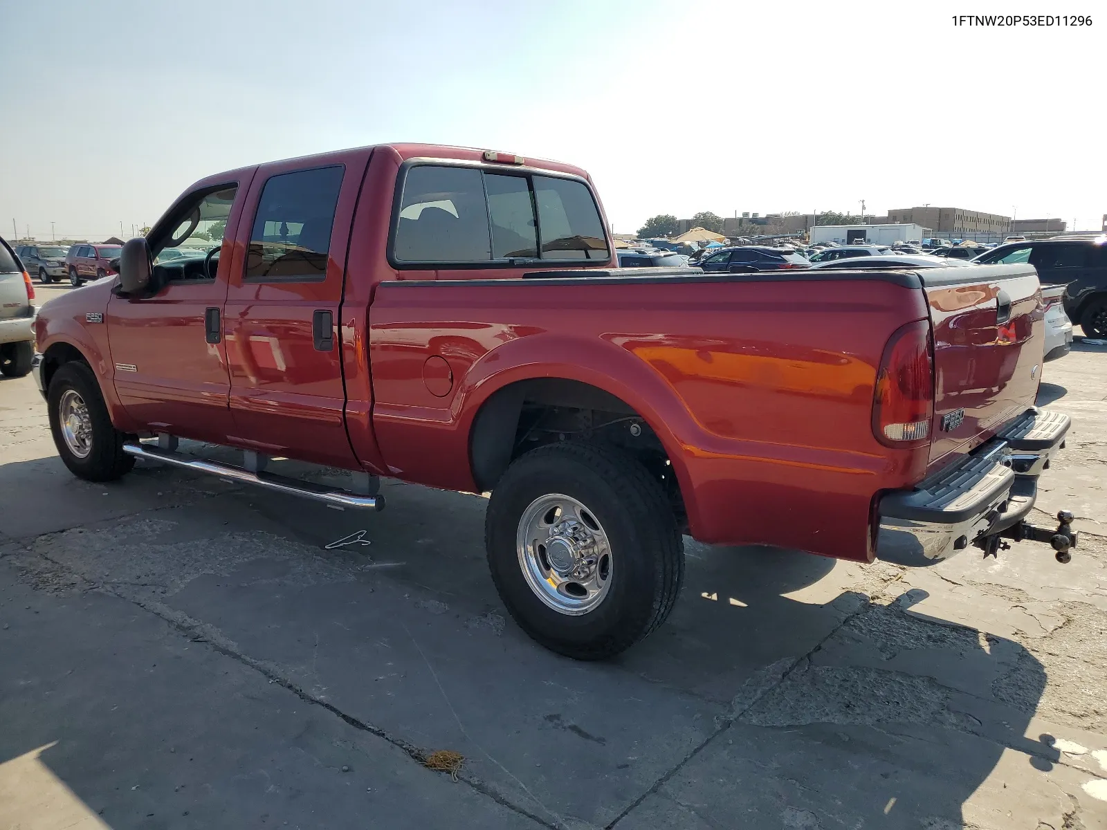 2003 Ford F250 Super Duty VIN: 1FTNW20P53ED11296 Lot: 66673644