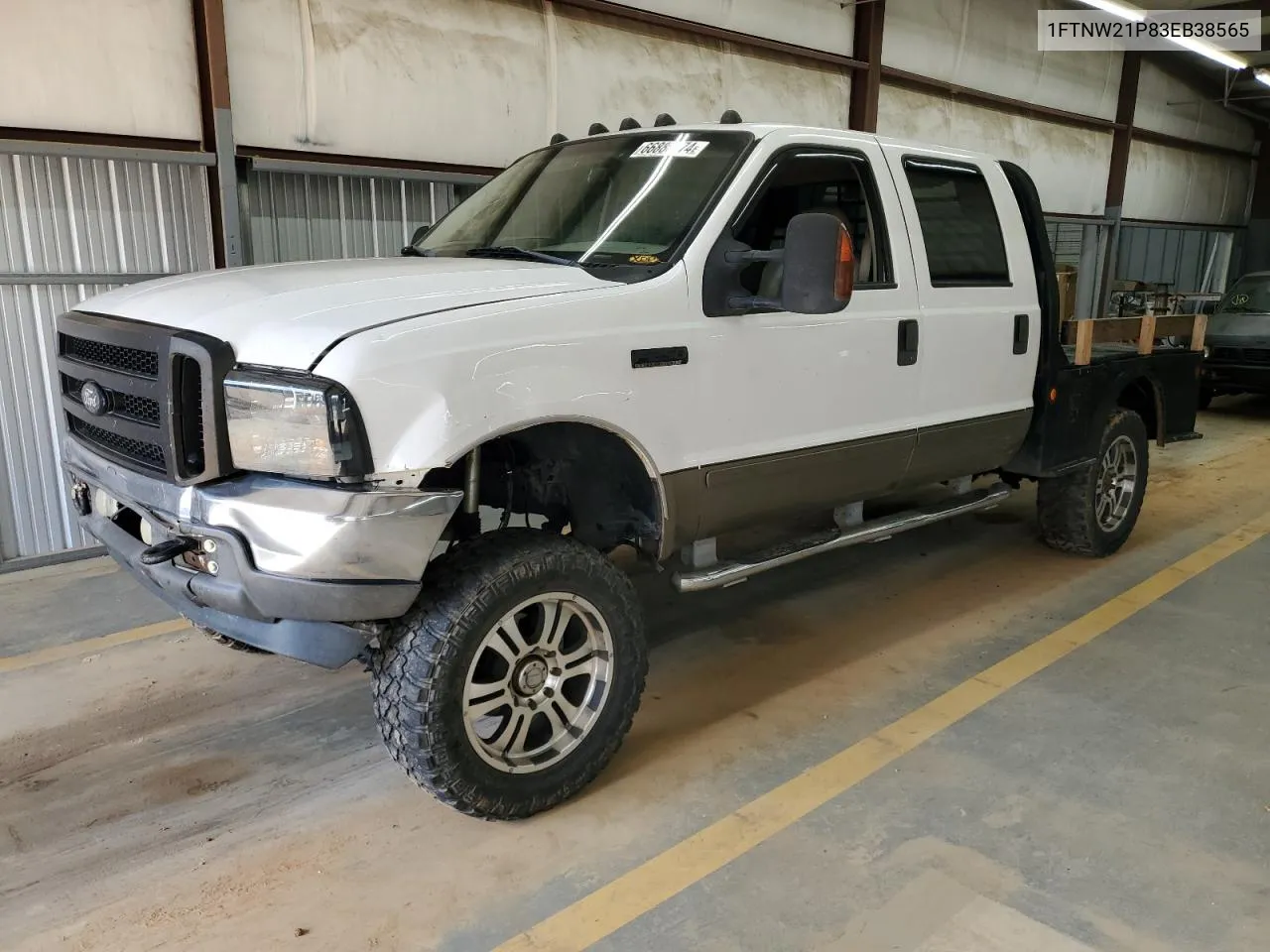 2003 Ford F250 Super Duty VIN: 1FTNW21P83EB38565 Lot: 66880974