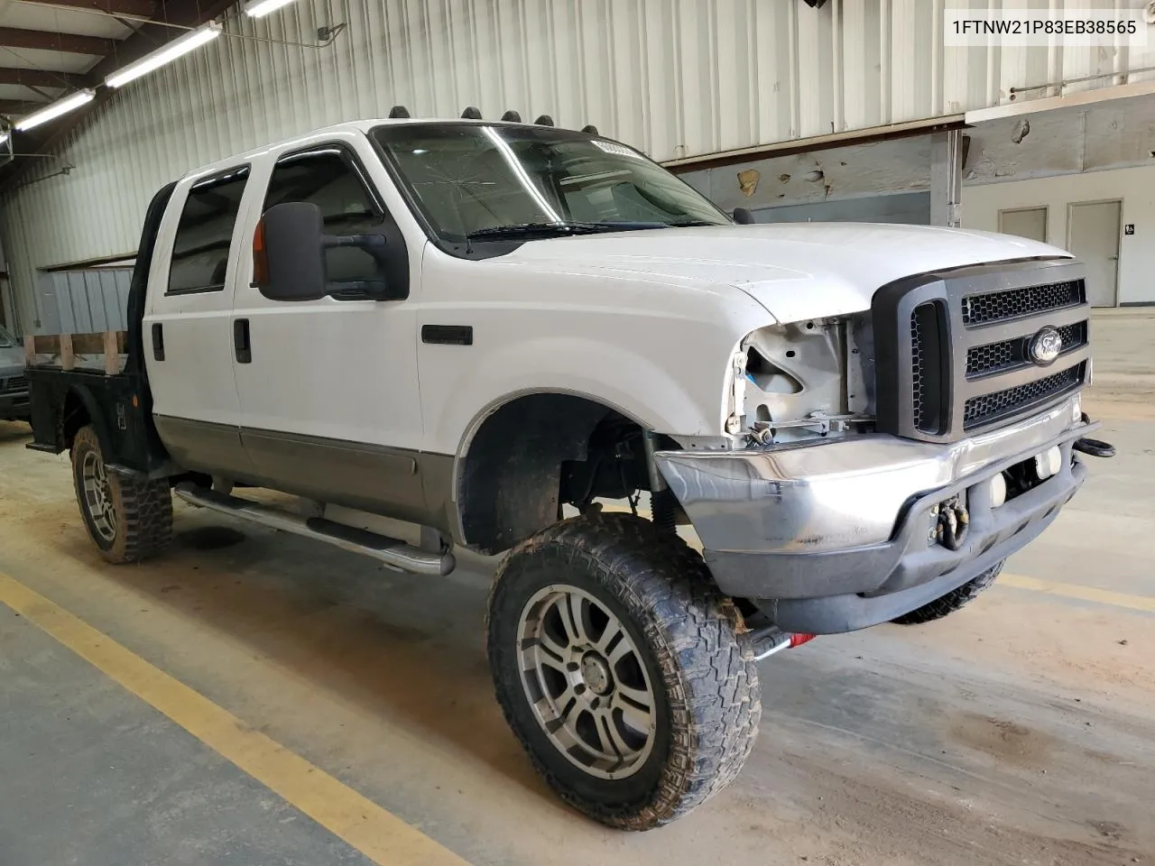 2003 Ford F250 Super Duty VIN: 1FTNW21P83EB38565 Lot: 66880974