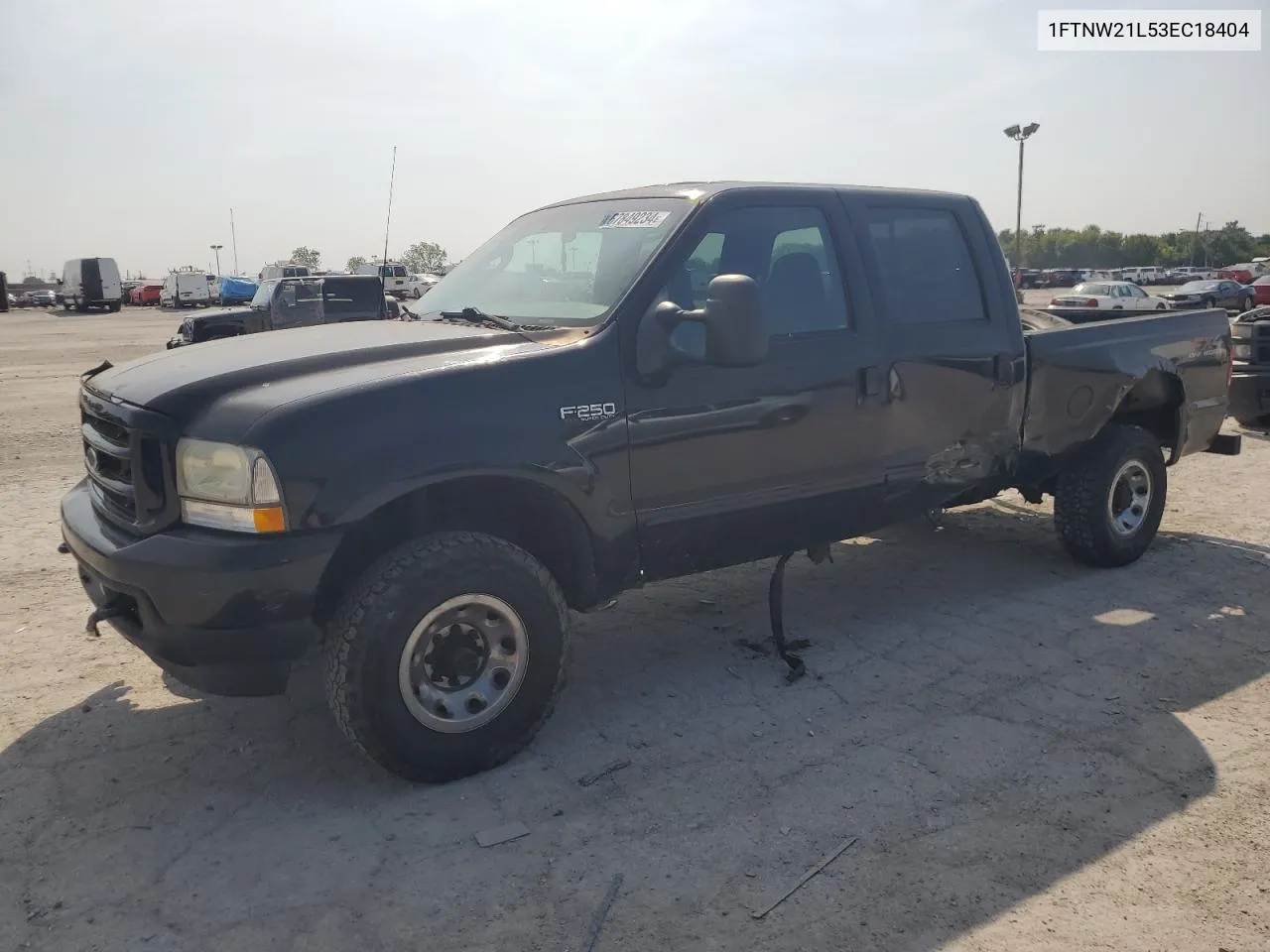 2003 Ford F250 Super Duty VIN: 1FTNW21L53EC18404 Lot: 67849234