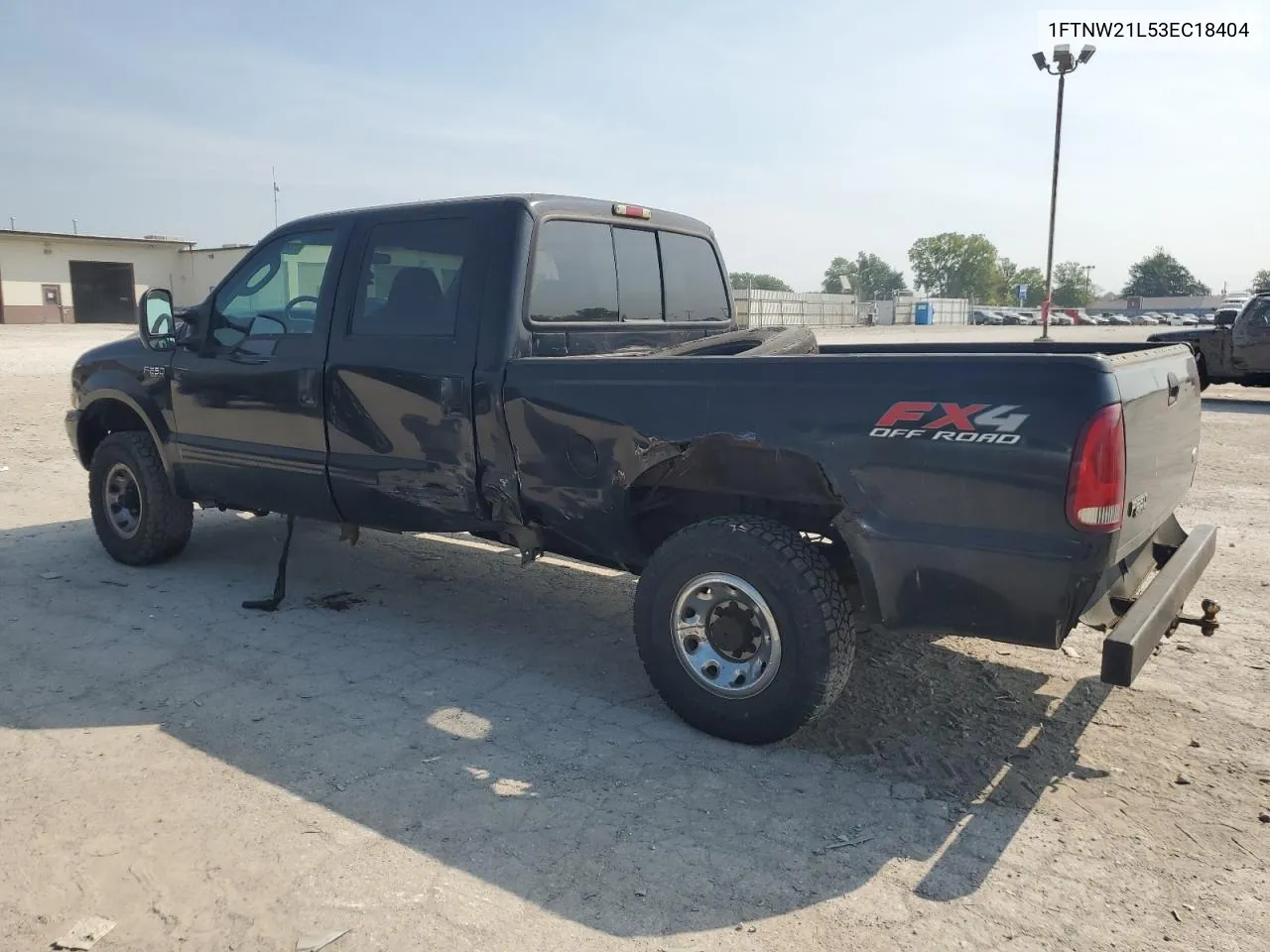 2003 Ford F250 Super Duty VIN: 1FTNW21L53EC18404 Lot: 67849234