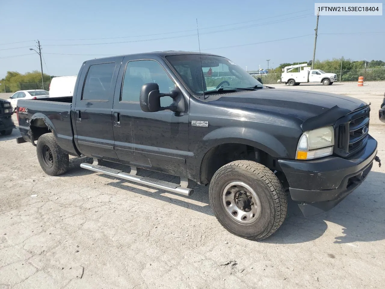 2003 Ford F250 Super Duty VIN: 1FTNW21L53EC18404 Lot: 67849234