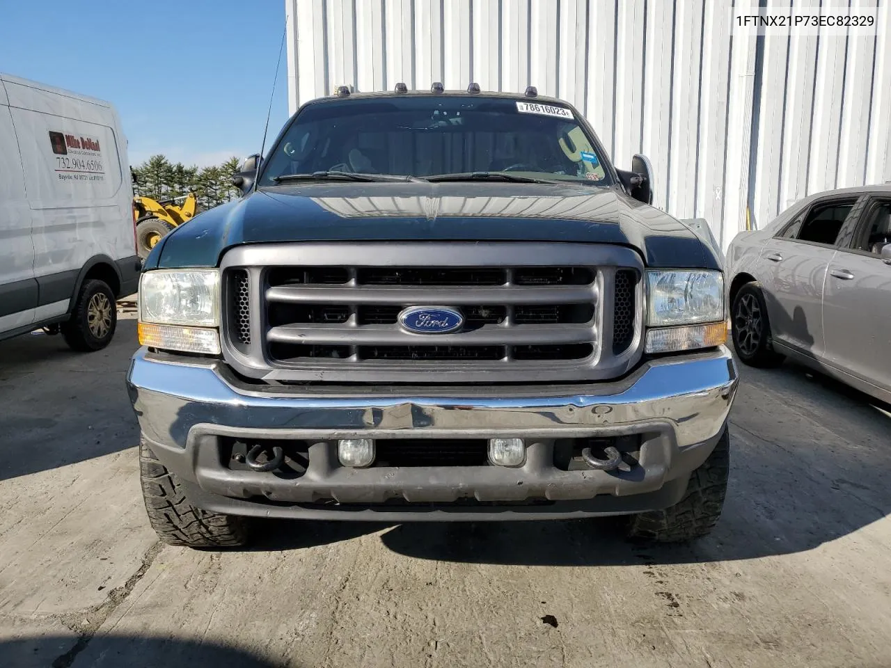 2003 Ford F250 Super Duty VIN: 1FTNX21P73EC82329 Lot: 70629004