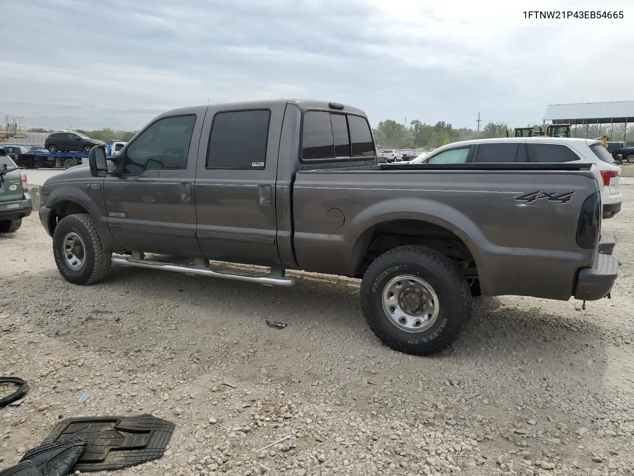 2003 Ford F250 Super Duty VIN: 1FTNW21P43EB54665 Lot: 70844564