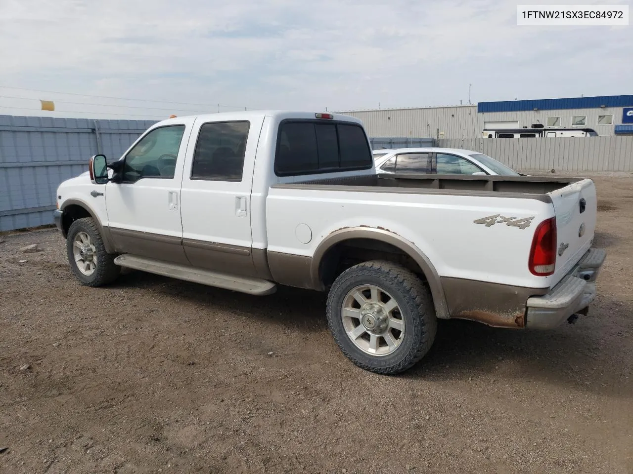 2003 Ford F250 Super Duty VIN: 1FTNW21SX3EC84972 Lot: 70848424