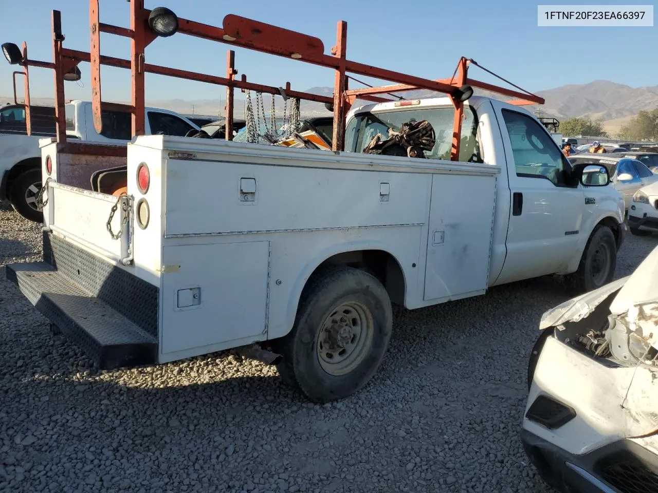 2003 Ford F250 Super Duty VIN: 1FTNF20F23EA66397 Lot: 73426234