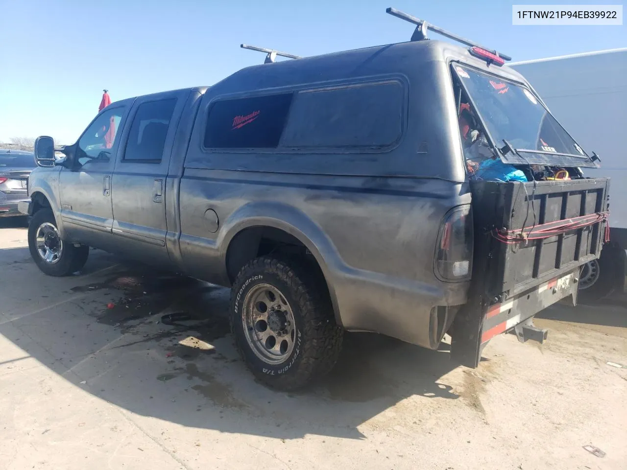 2004 Ford F250 Super Duty VIN: 1FTNW21P94EB39922 Lot: 41589144