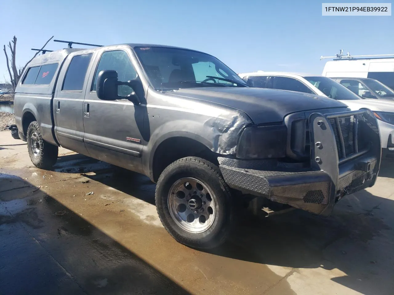 2004 Ford F250 Super Duty VIN: 1FTNW21P94EB39922 Lot: 41589144