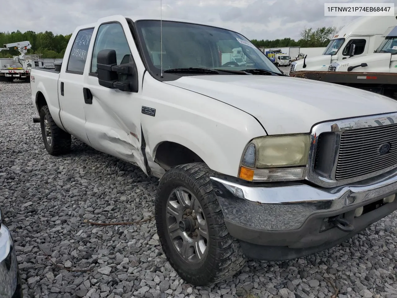 2004 Ford F250 Super Duty VIN: 1FTNW21P74EB68447 Lot: 50940534