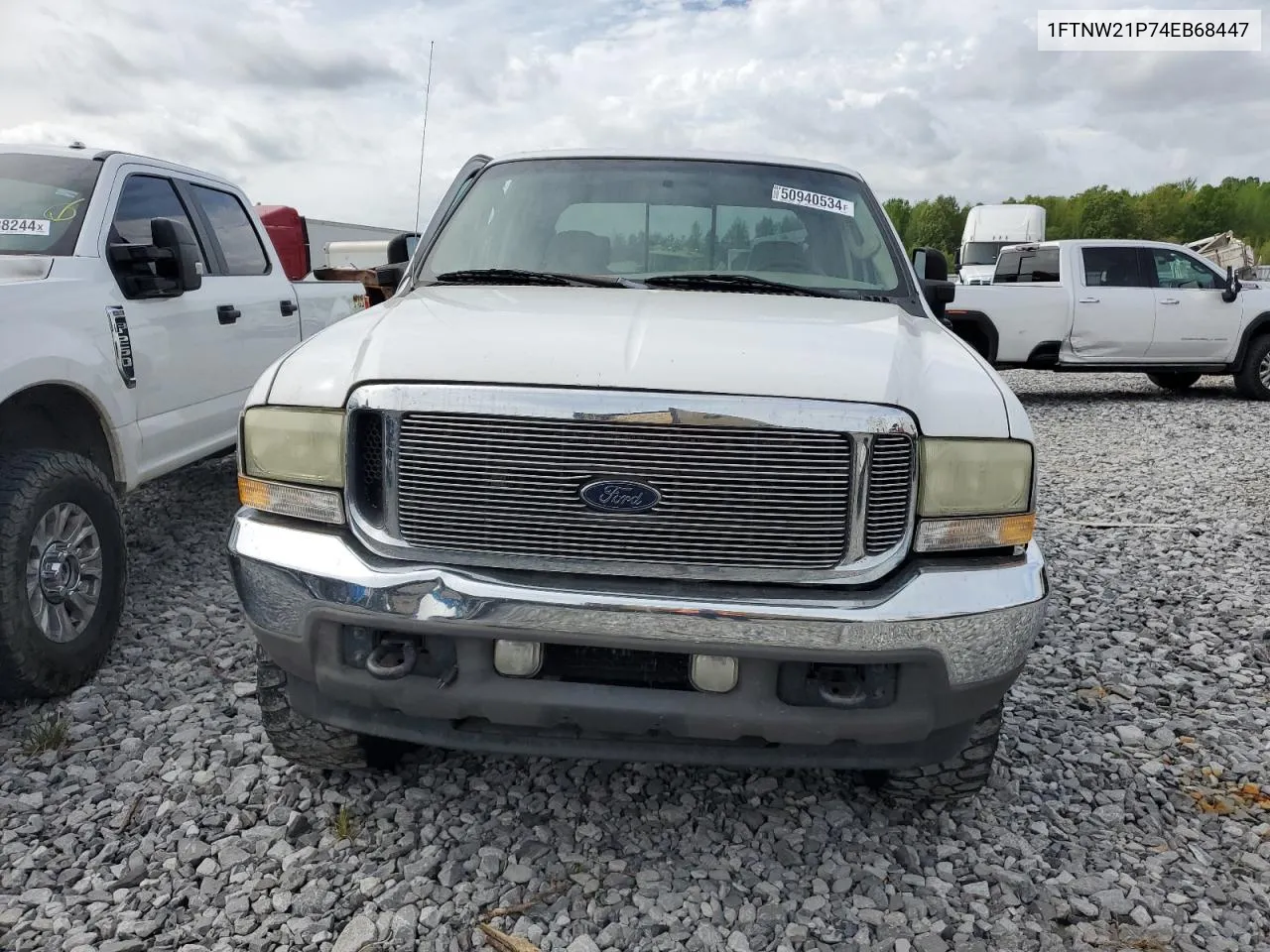 2004 Ford F250 Super Duty VIN: 1FTNW21P74EB68447 Lot: 50940534