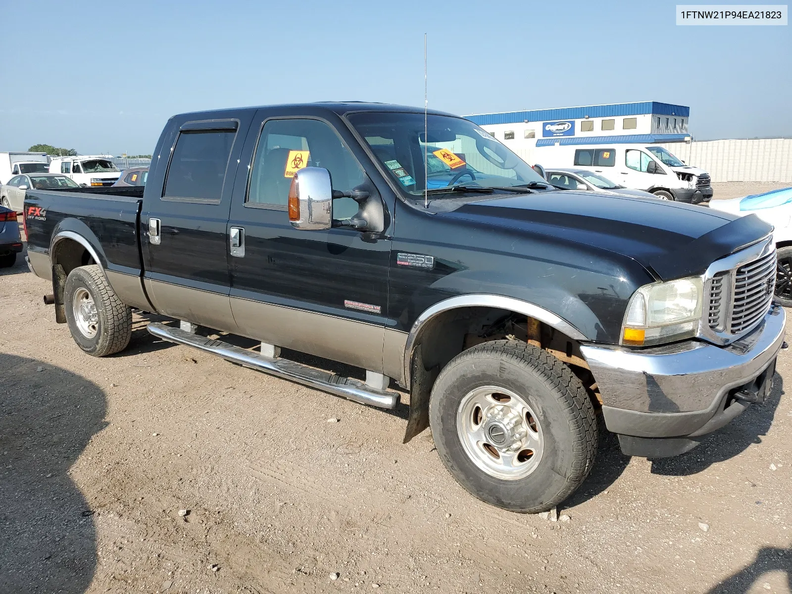 2004 Ford F250 Super Duty VIN: 1FTNW21P94EA21823 Lot: 62438654