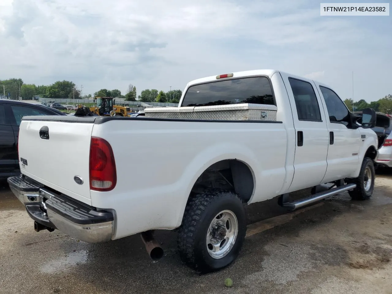 2004 Ford F250 Super Duty VIN: 1FTNW21P14EA23582 Lot: 62658954