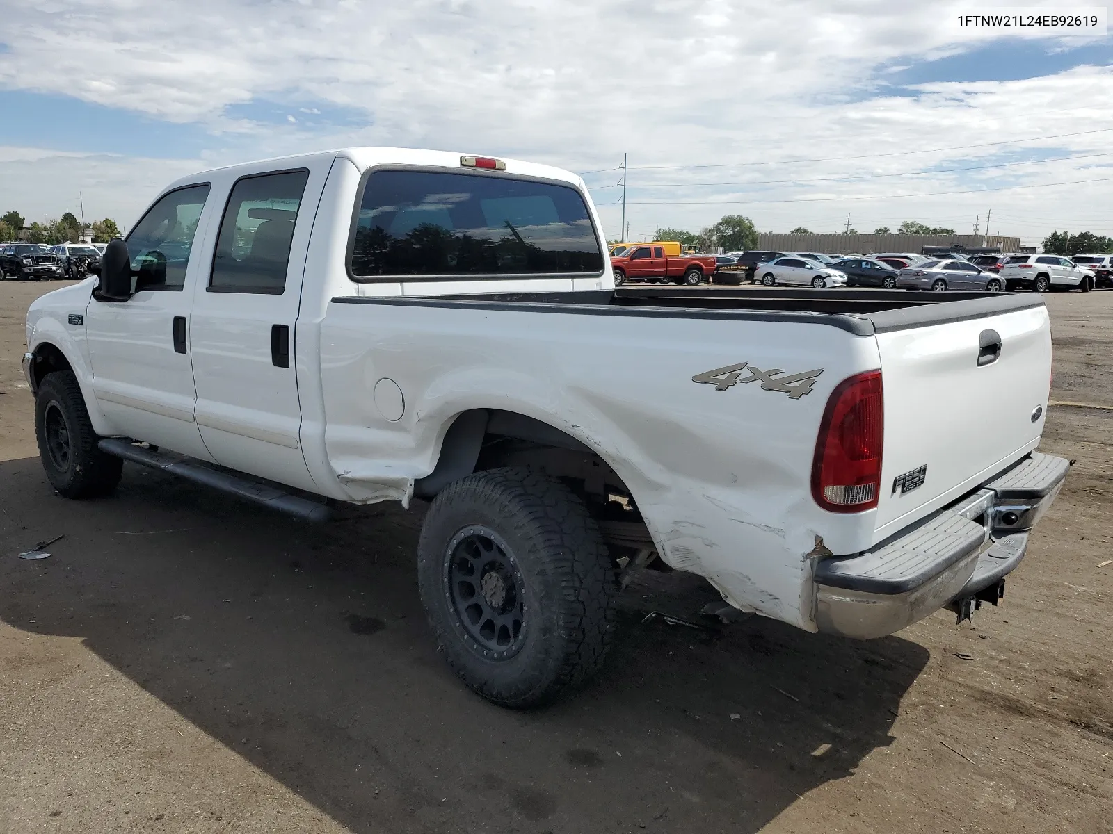 2004 Ford F250 Super Duty VIN: 1FTNW21L24EB92619 Lot: 67402824